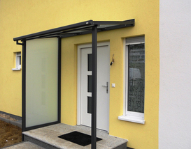 Vordach Aluminium